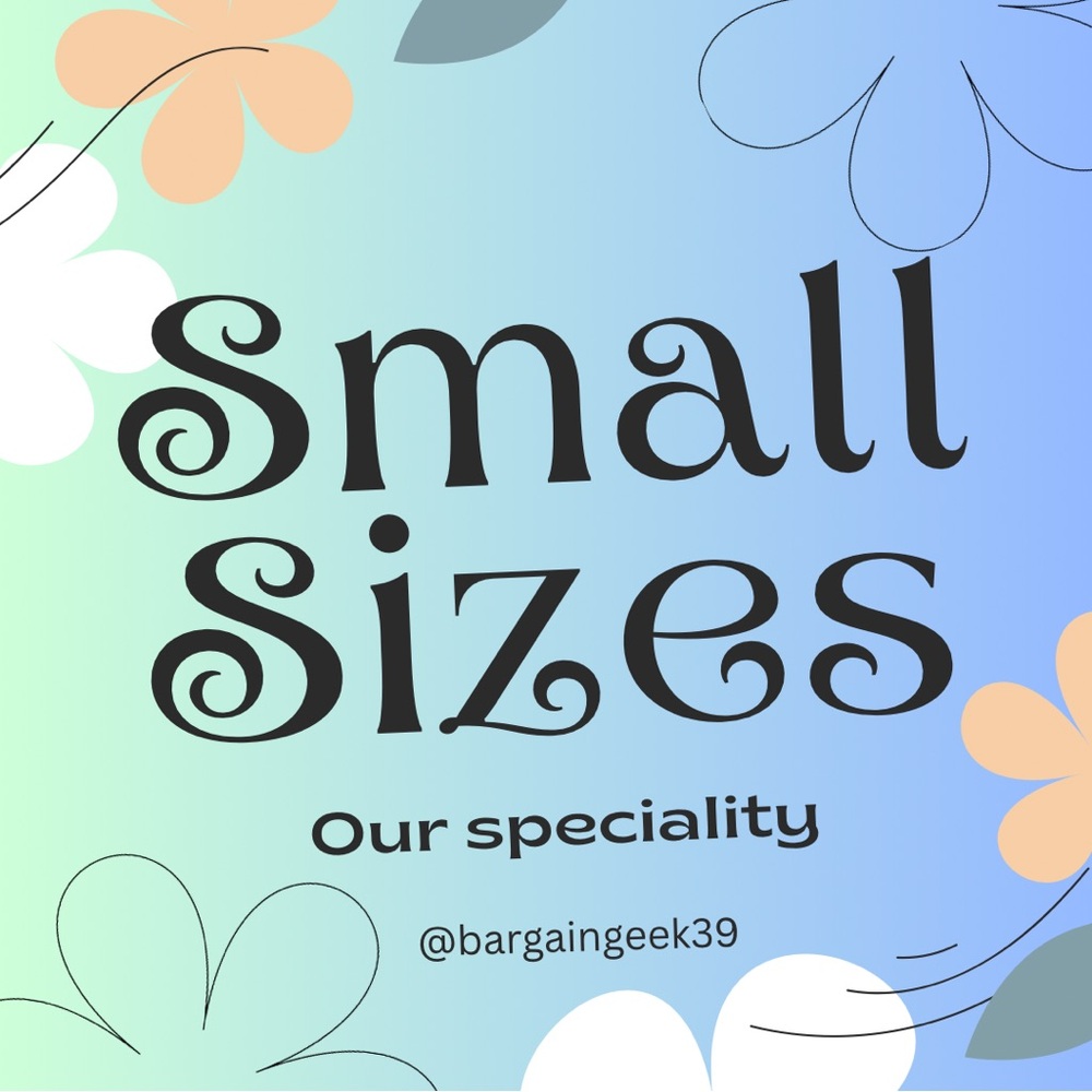 We list and buy small sizes.